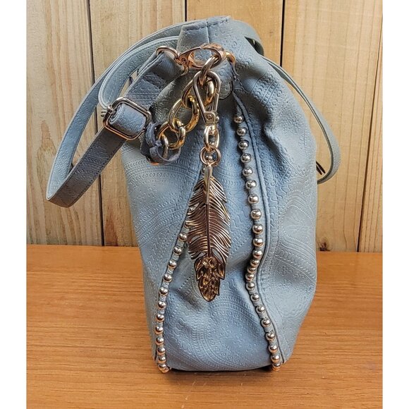 Jessica Simpson "London" Hobo Baltic Blue Purse - Picture 8 of 16